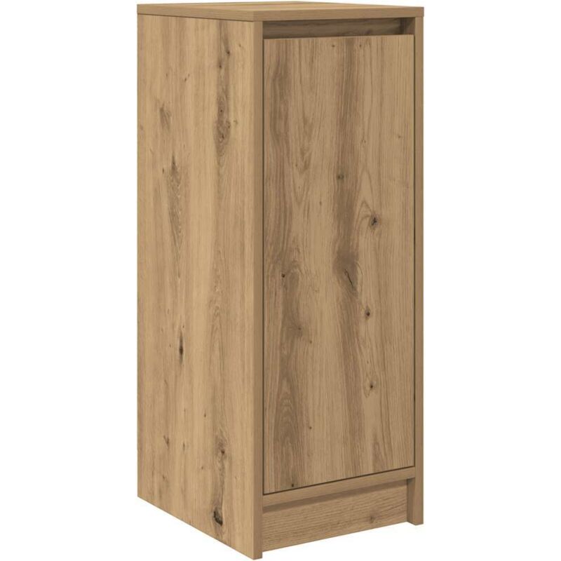 Vidaxl - Armoire à chaussures chêne artisanal 29,5x34x76 cm