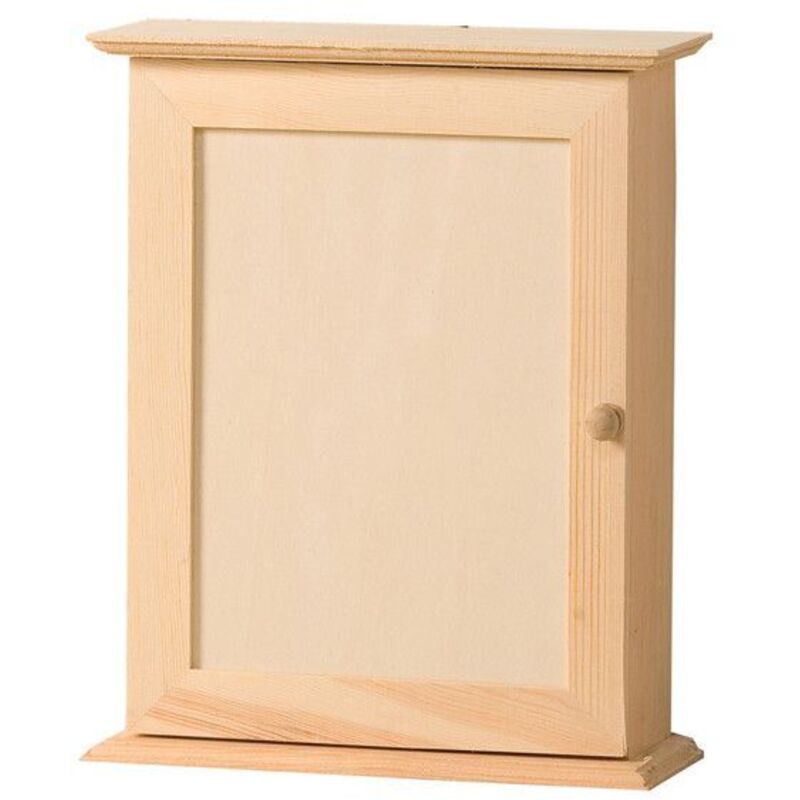 Armoire à Clés - ARTEMIO - VIAPC - Bois - 25x20x7 cm - Beige