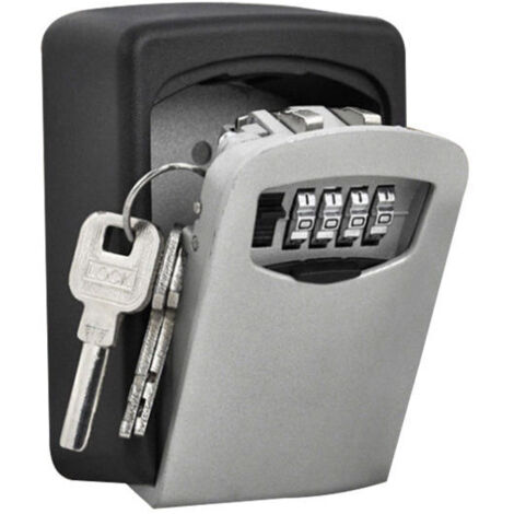 Armoire à clés Boite à Clefs Haute sécurité de la police Safe Key Murale à 4 chiffres clés Coffre haute sécurité Combination Lock stocker les clés de