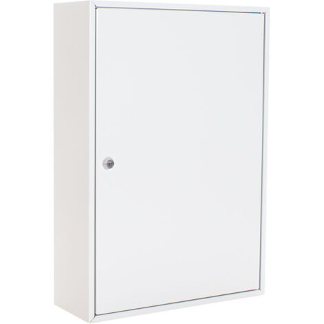 Armoire à clés S 150 H550xL380xP140mm 1 porte serrure cylindrique Nb crochets 150 ROTTNER