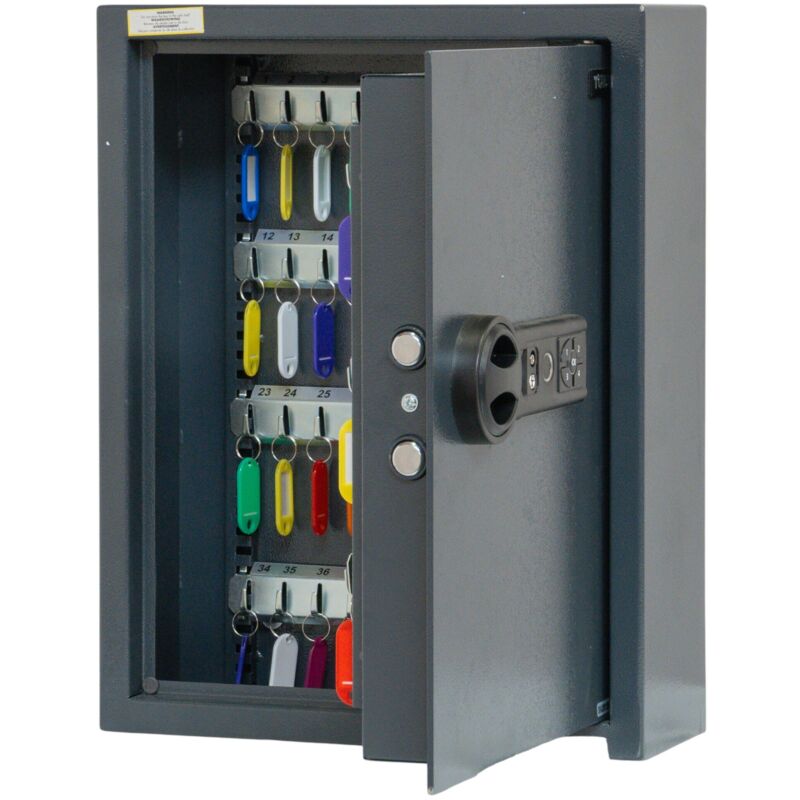 Torros - Armoire à clés sécurisée 71 clés avec verrouillage numérique 450 x 360 x 118 mm KLS71