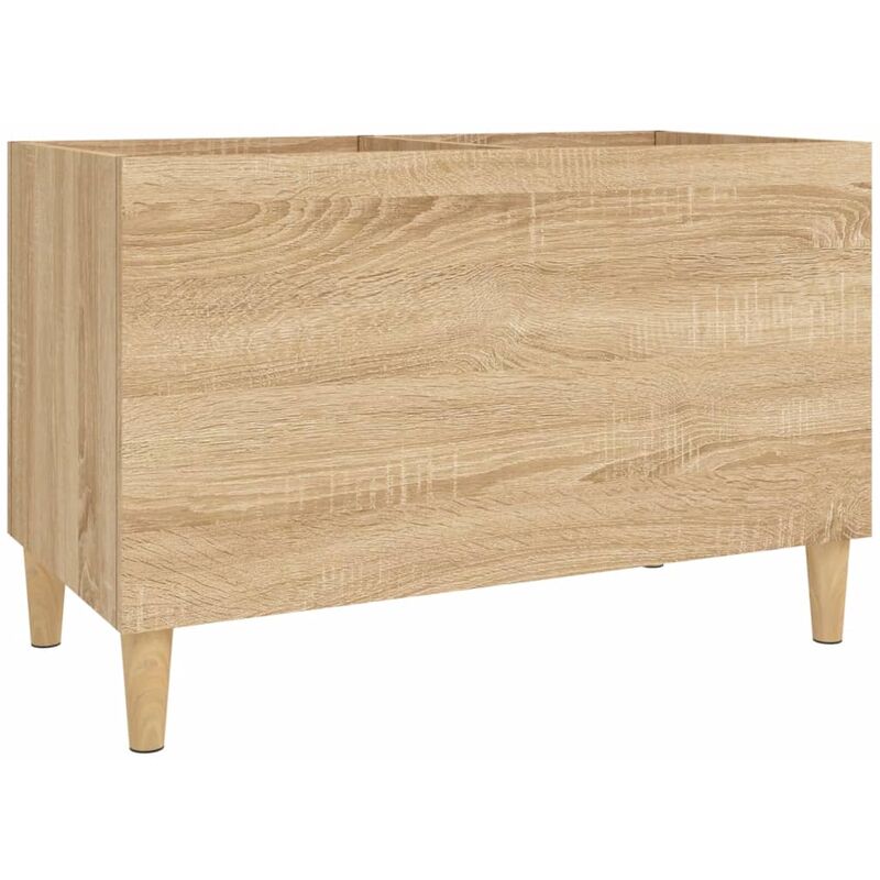 Armoire à disques chêne sonoma 74,5x38x48 cm bois d'ingénierie Vidaxl