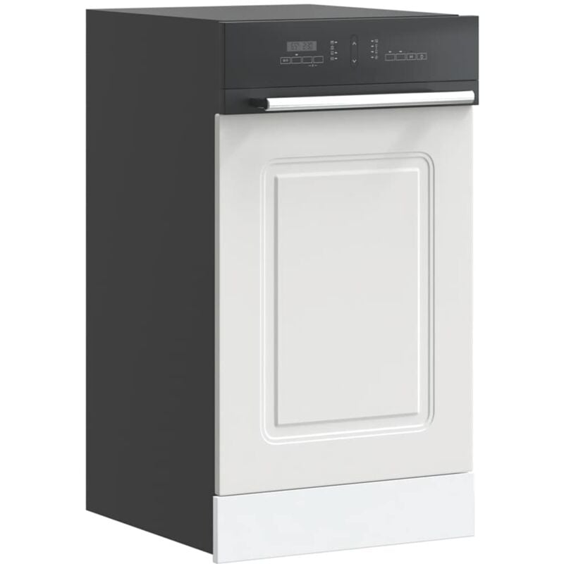 Vidaxl - Panneau de lave-vaisselle Kalmar blanc 45x1,5x67 cm