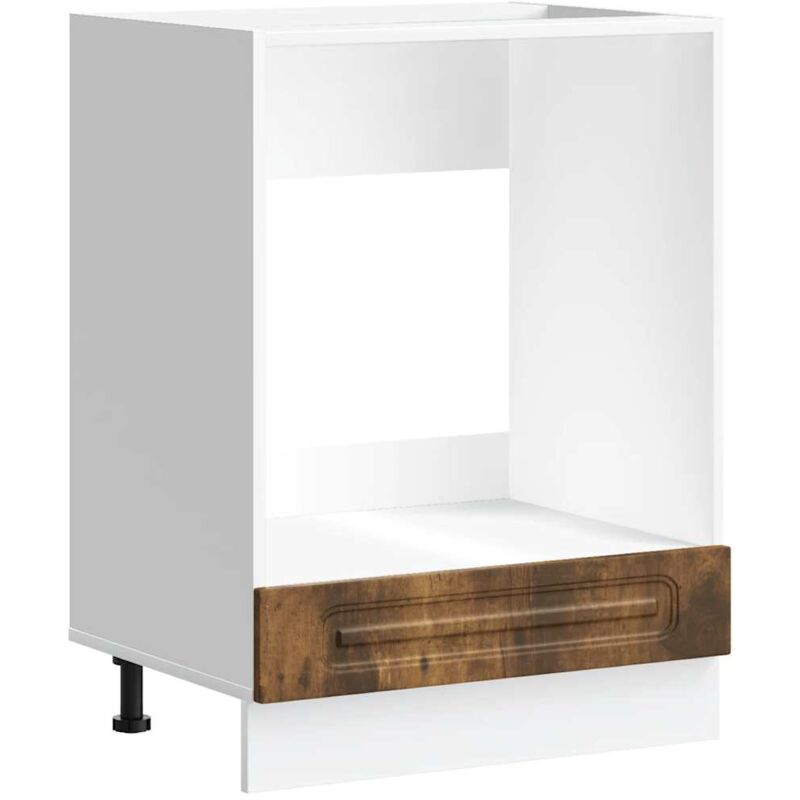 Vidaxl - Armoire à four Kalmar chêne fumé bois d'ingénierie
