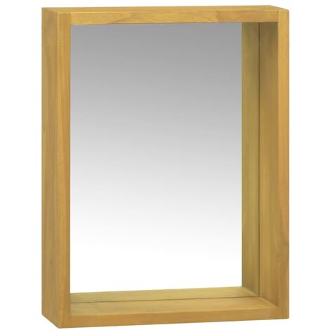 Armoire à miroir 30x10x40 Bois de teck solide