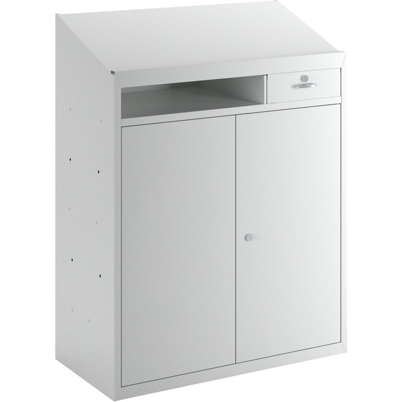 Certeo - eurokraft basic, Armoire à outils avec pupitre, h x l x p1220 x