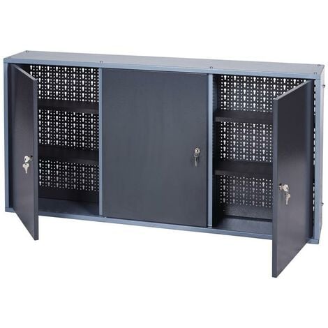 Cantine acier l.90 cm noir Snor cadenassable