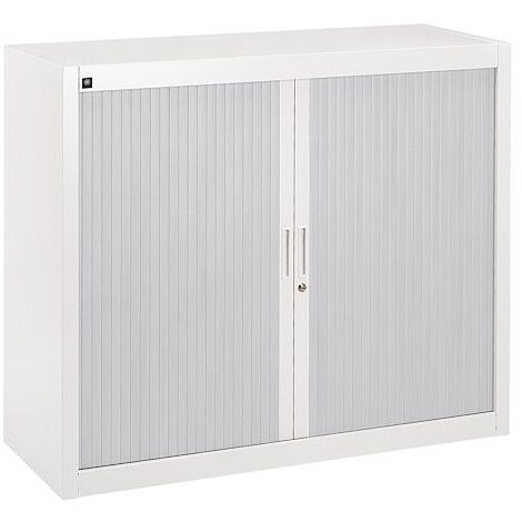 Armoire à rideaux démontables 100 x 120 cm portes aluminium - Maxiburo