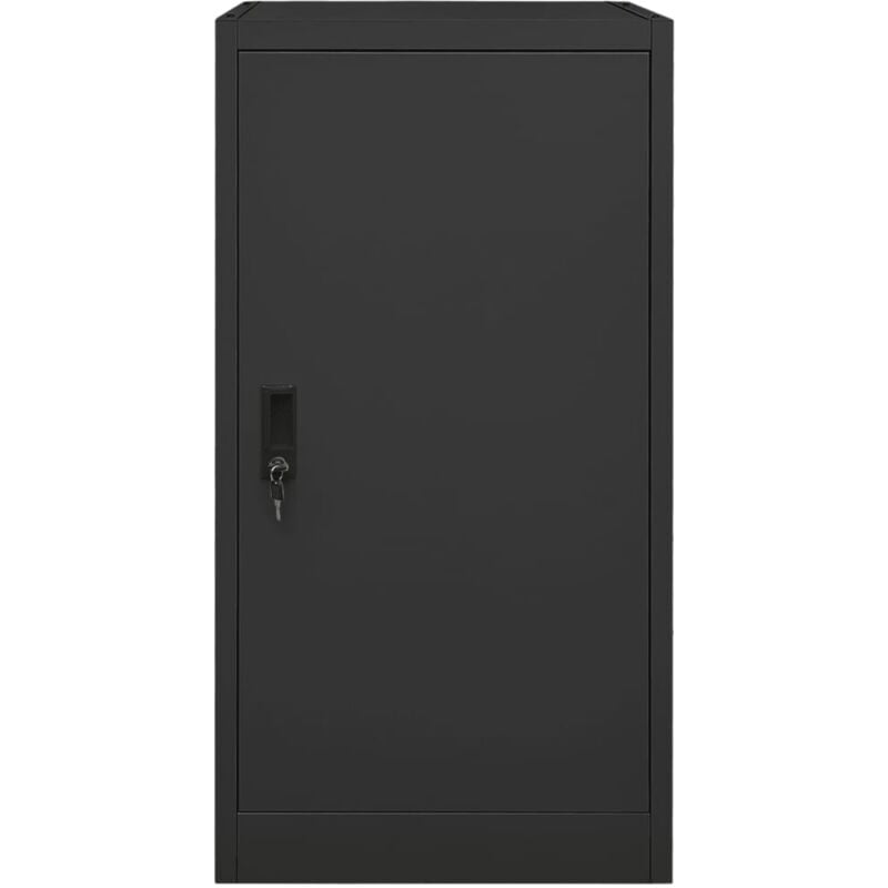 Armoire à selles Design moderne, Armoire Etagère de rangement, Anthracite 53x53x105 cm Acier OIB8934E - Anthracite