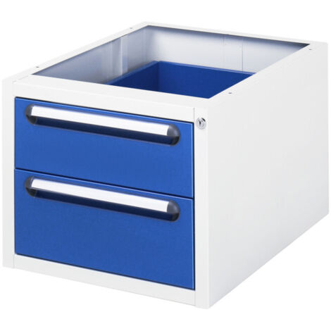 Armoire à tiroirs Rau E-2-2 Table de travail E LxPxH 490x600x395 mm