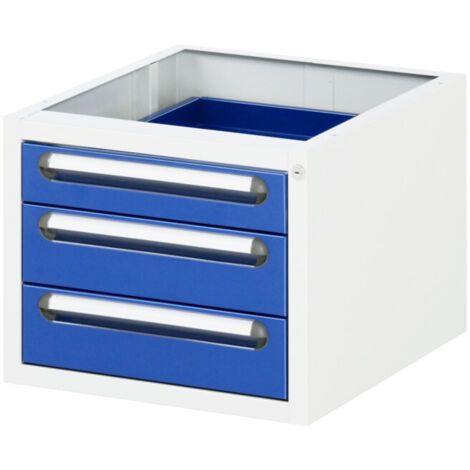 Armoire à tiroirs Rau E-2-3 Table de travail E LxPxH 490x600x395 mm