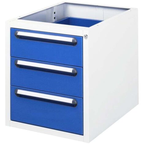 Armoire à tiroirs Rau E-3-3 Table de travail E LxPxH 490x600x545 mm