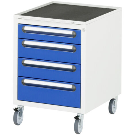 Armoire à tiroirs Rau E-3-4-mobil LxPxH 490x600x690mm