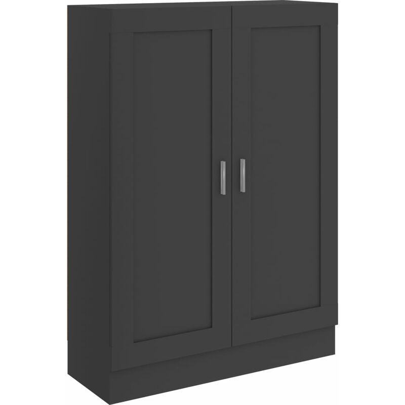 Vidaxl - Bibliothèque Aggloméré Gris 82,5x30,5x115 cm