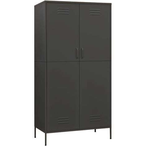 Armoire Anthracite 90x50x180 Acier