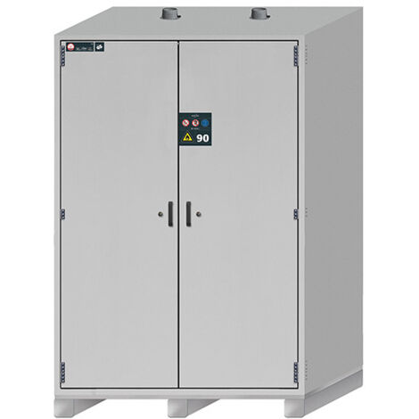Armoire anti-feu 90min - RAL 7035 - Dim 1155x1018x2324 mm - 30382-G-30384