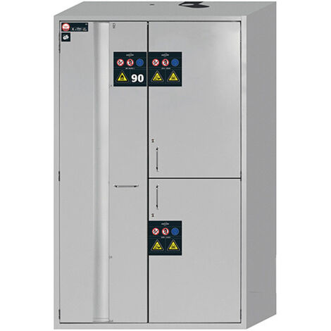 Armoire anti-feu 90min - RAL 7035 - Dim 1197x617x1969 mm - 30333-G-33838