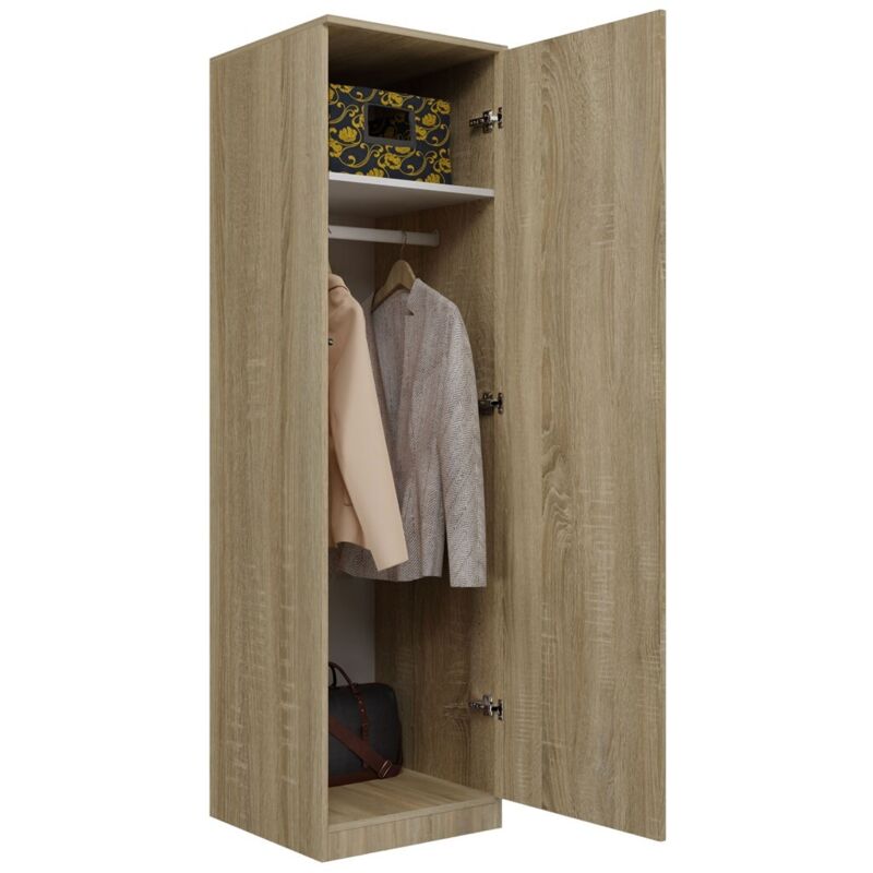 Topeshop - Armoire Malwa SD-50 sonoma Topeshop - Armoire Malwa SD-50 sonoma