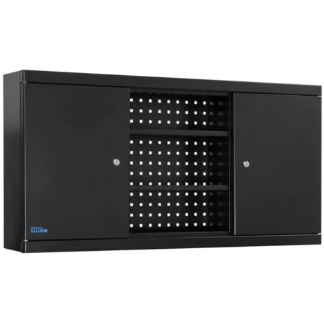Armoire atelier suspendue 1200/1 - Black Line - 1190 x 210 x 600 mm