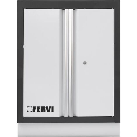 Armoire basse a deux portes 680x458x910 pour atelier Fervi a007/03