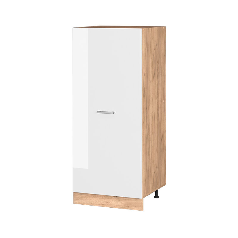 Vicco - Armoire haute R-Line, Blanc Haute brillance, 60 cm
