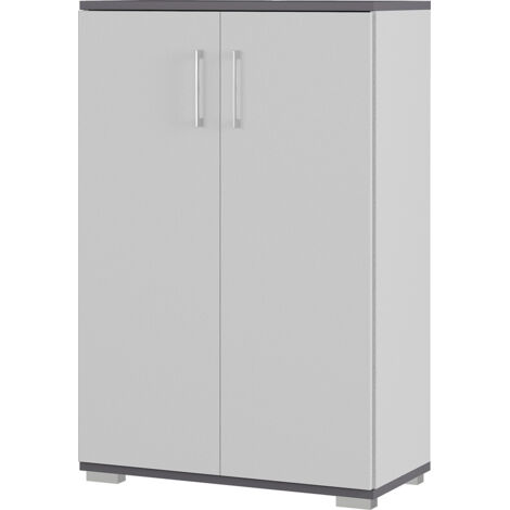 Armoire basse de bureau contemporaine Organza