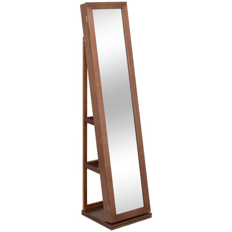 Armoire à bijoux Vivia bois marron H168cm Atmosphera créateur d'intérieur