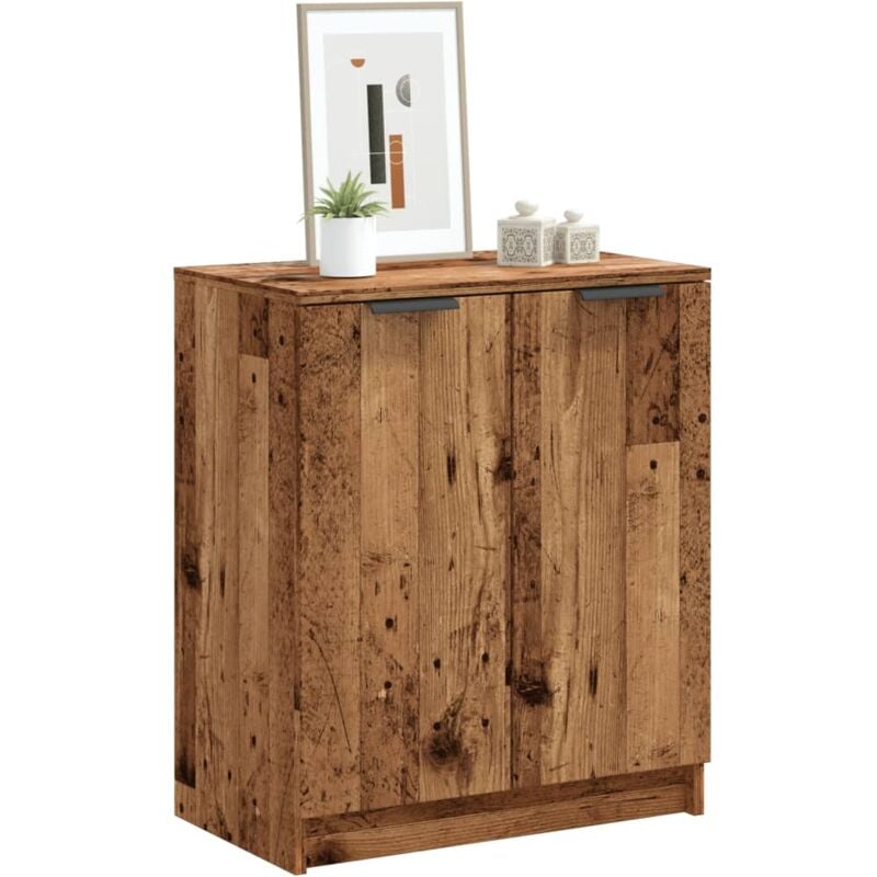 Vidaxl - Armoire à chaussures vieux bois 59x35x70 cm bois d'ingénierie