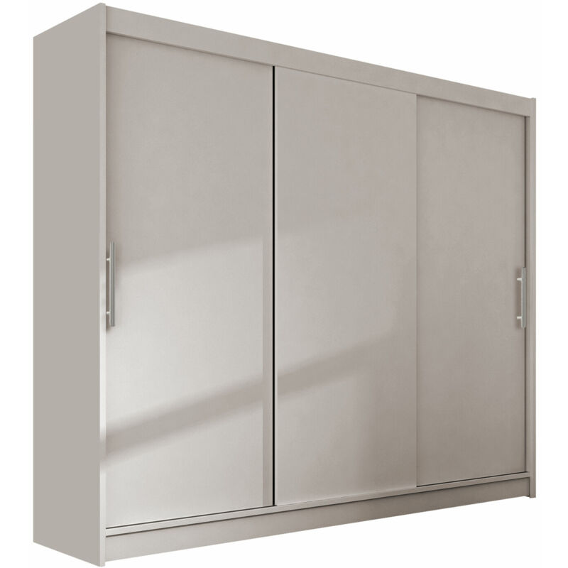 Mobilier1 - Armoire Closico 118, Cachemire, 215x250x58cm, Portes d'armoire: Coulissantes, Nombre d'étagères: 0