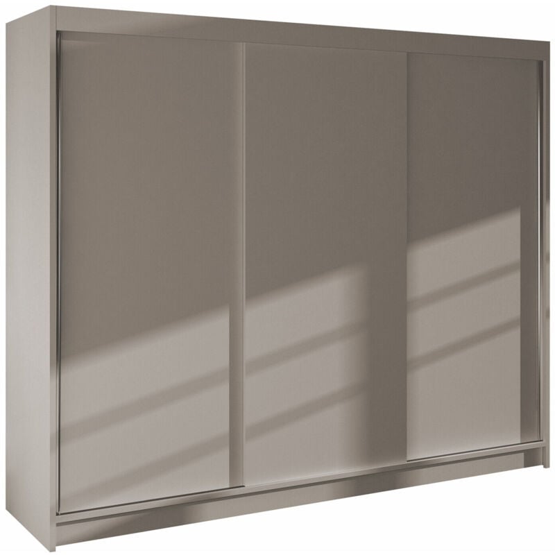 Mobilier1 - Armoire Closico 159, Cachemire, 215x200x58cm, Portes d'armoire: Coulissantes, Nombre d'étagères: 0