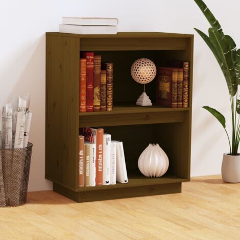 Armoire console Marron miel 60x34x75 cm Bois de pin solide vidaXL