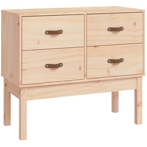 Armoire console，Table d'appoint，Bout de canapé 90x40x78 cm Bois de pin solide CFW23713