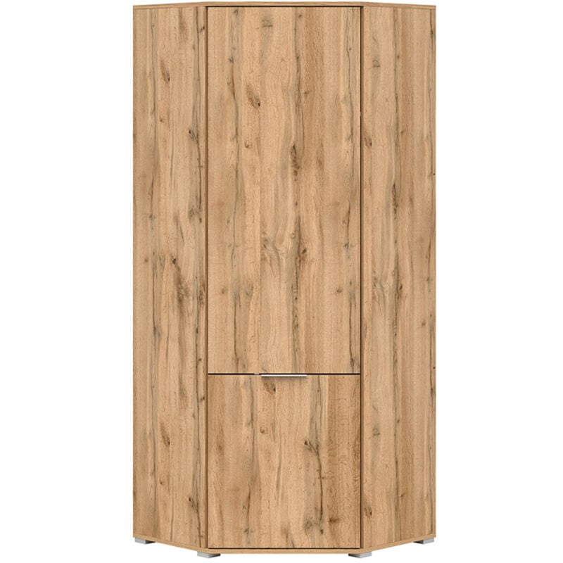 Armoire d'angle 2 portes Selma Bois