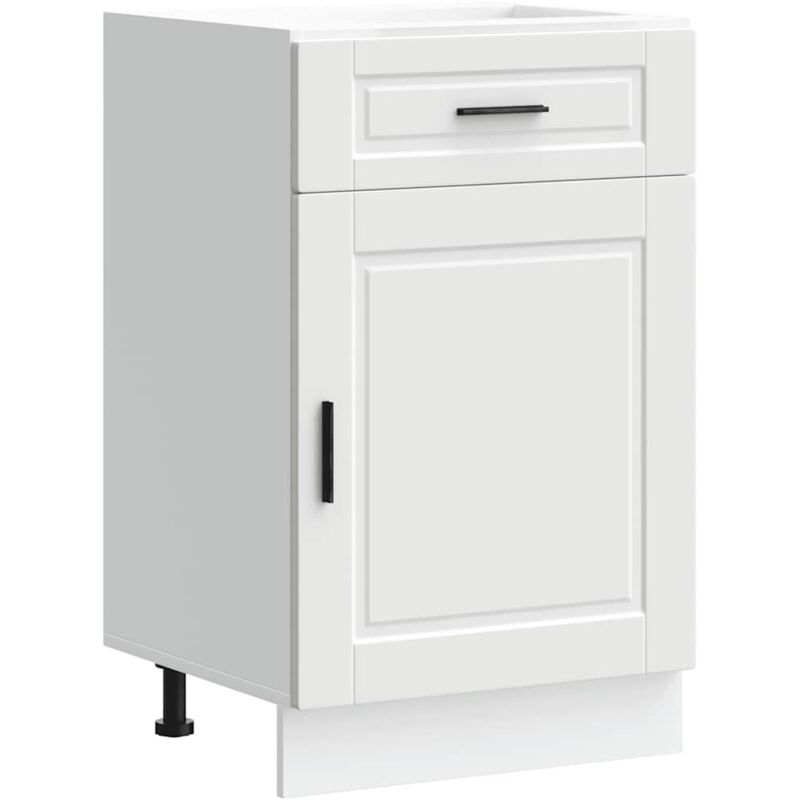 Armoire de cuisine Porto blanc bois d'ingénierie Vidaxl