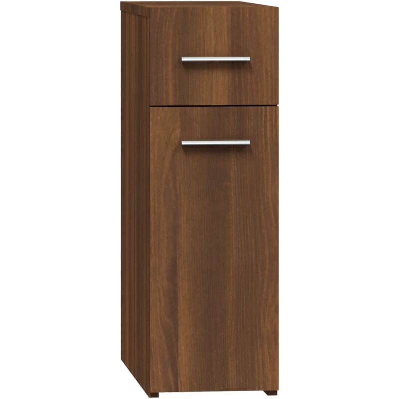 Armoire apothicaire Chêne marron 20x45,5x60cm Bois d'ingénierie Vidaxl