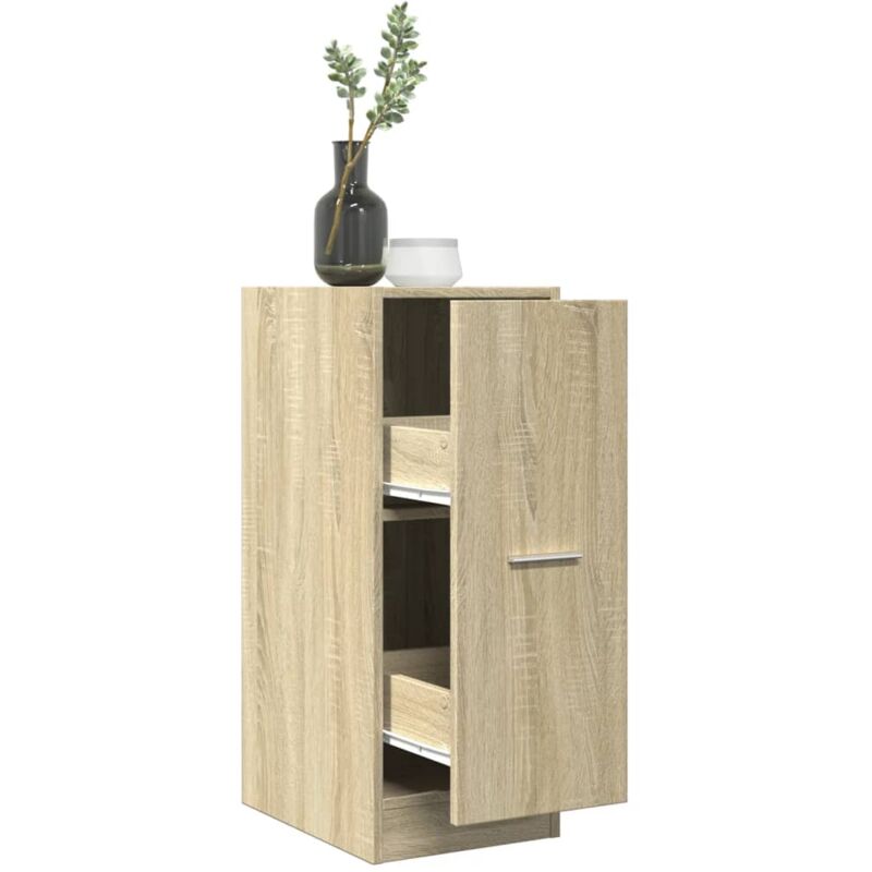 Vidaxl - Armoire d'apothicaire chêne sonoma 30x41x77,5cm bois ingénierie