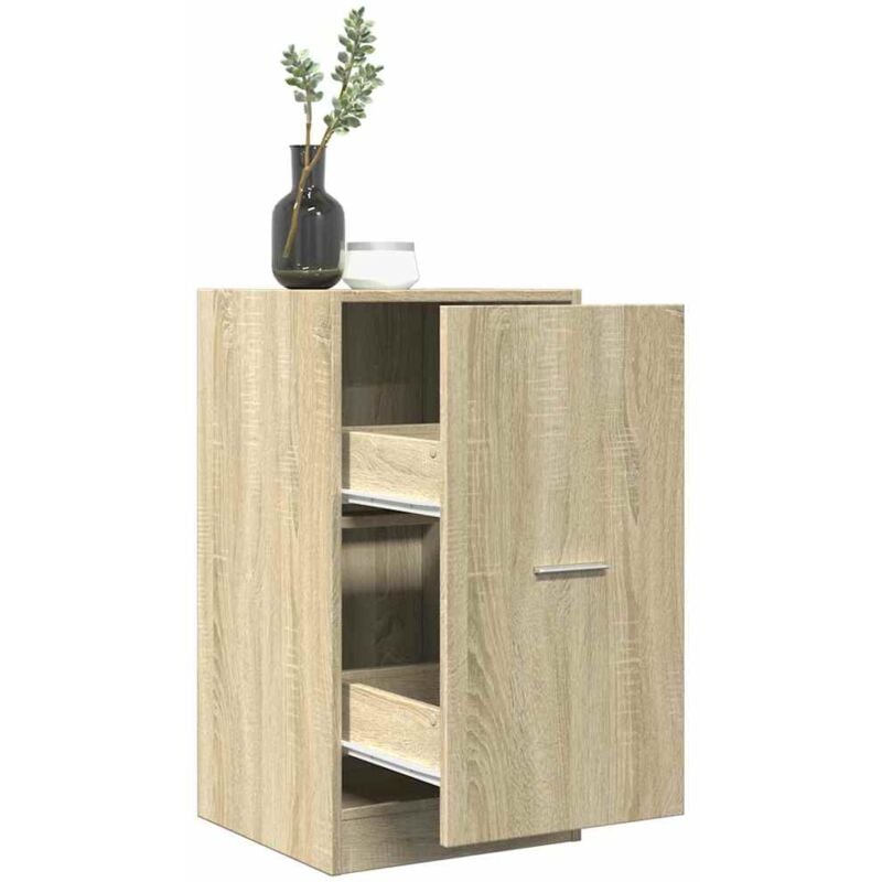 Vidaxl - Armoire d'apothicaire chêne sonoma 40x41x77,5cm bois ingénierie