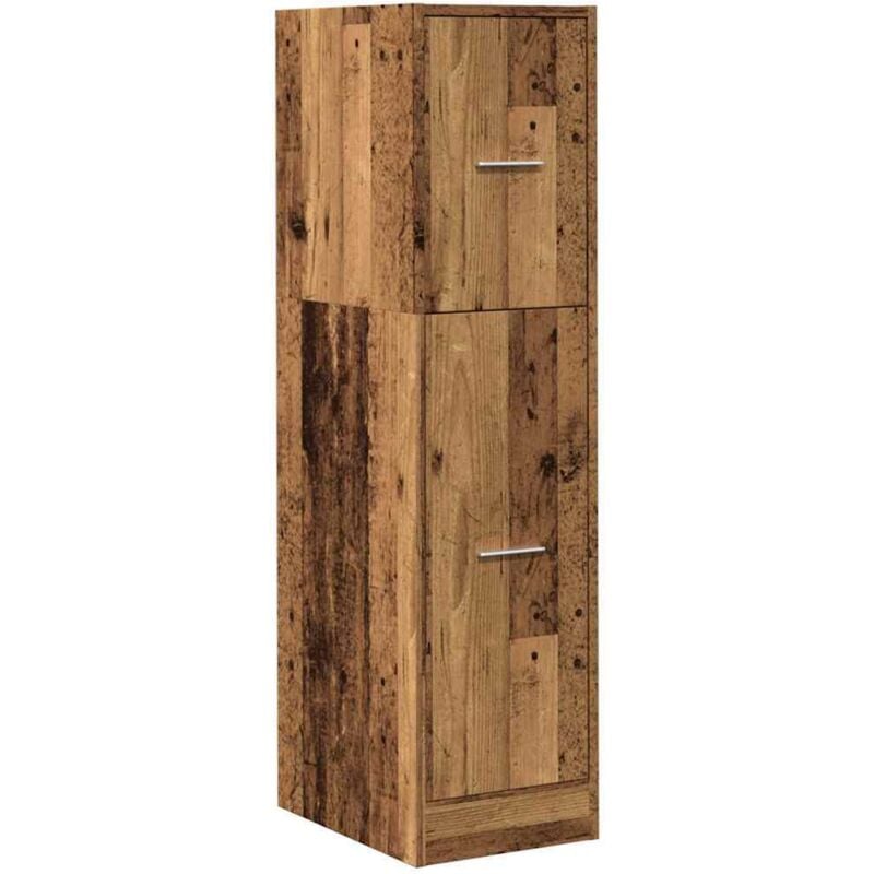 Vidaxl - Armoire d'apothicaire vieux bois 30x41x118 cm bois d'ingénierie