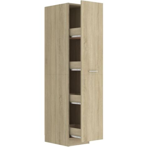 ADA 2 meuble colonne rangement, 2 portes charnières à droite, 5 étagères  L60xH240xP58 - GBCUCINE