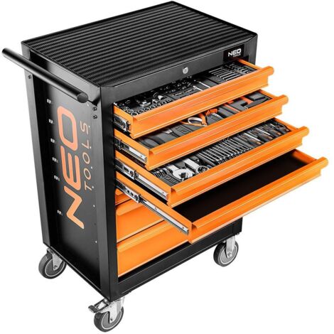 Armoire d'atelier, 7 tiroirs - NEO TOOLS - 84-222-9 - 129 outils