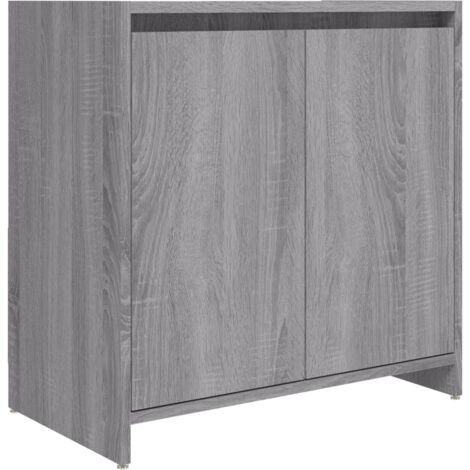 Armoire de bain Sonoma gris 60x33x61 Bois d'ingénierie