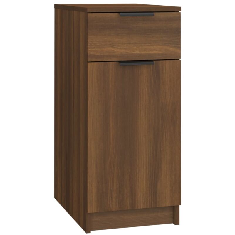 Armoire de bureau Chêne Marron 33,5x50x75 cm Bois d'ingénierie vidaXL