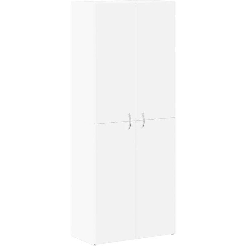 Vidaxl - Armoire de classement blanc 60x32x153 cm bois d'ingénierie