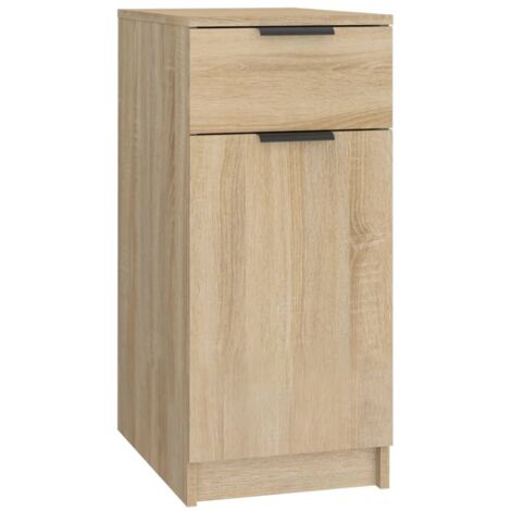 Armoire de bureau moderne,Armoire à dossiers Chêne sonoma 33,5x50x75 cm Bois d'ingénierie -23039