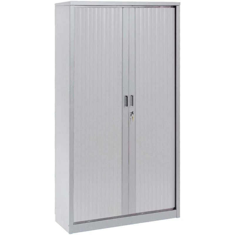 Armoire monobloc avec portes rideaux en pvc