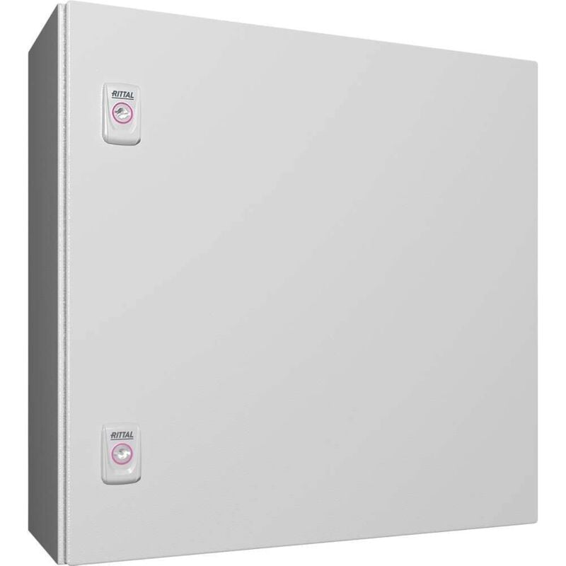 Armoire de commande Rittal ax 1050.000 1050000 500 x 500 x 210 tôle dacier gris clair (ral 7035) 1 pc(s)