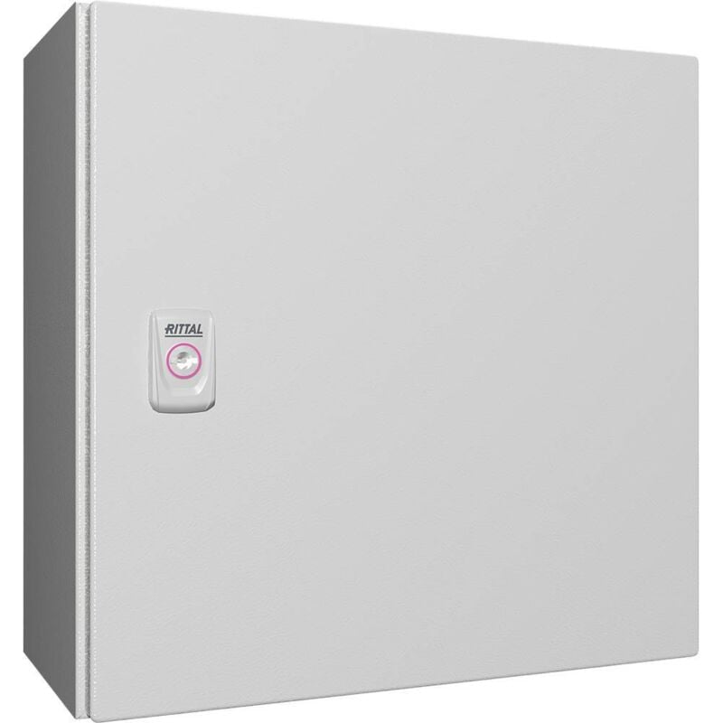 Ax 1380.000 armoire de commande 380 x 380 x 210 tôle dacier gris clair (ral 7035) 1 pc(s) 1380000 - Rittal