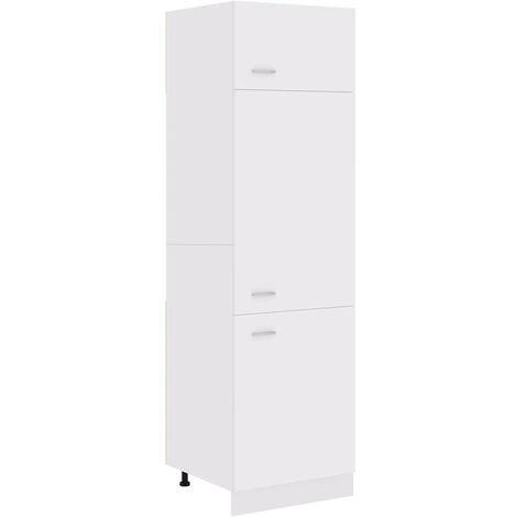 Armoire de cuisine Blanc 60x57x207