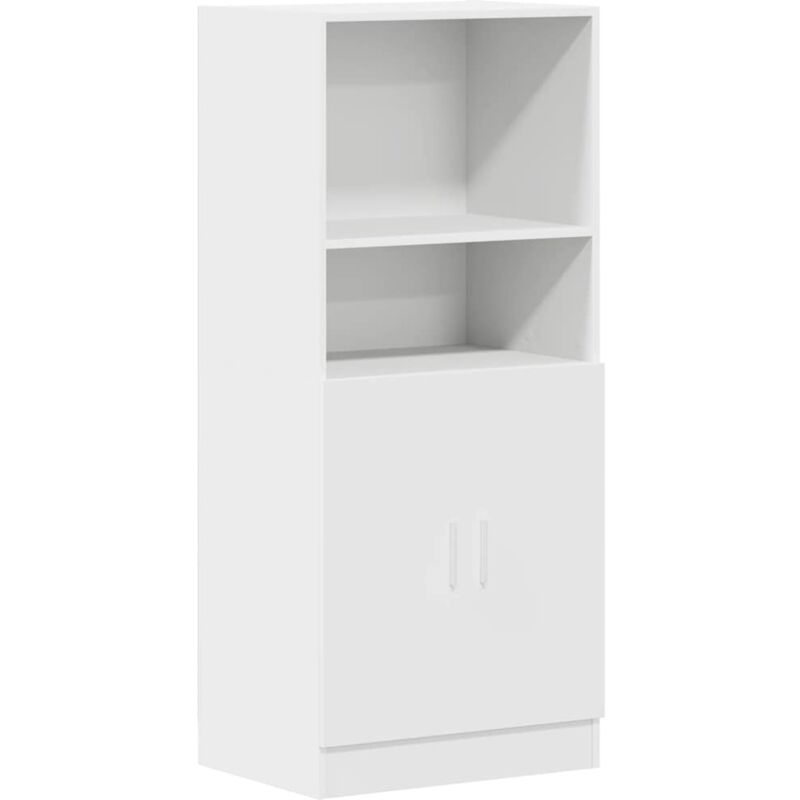 Vidaxl - Armoire de cuisine blanc 57x41,5x131,5 cm bois d'ingénierie