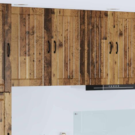 Armoire de cuisine-Meuble de cuisine-Armoire de rangement Bois ancien 40 x 31 x 80 cm 774393